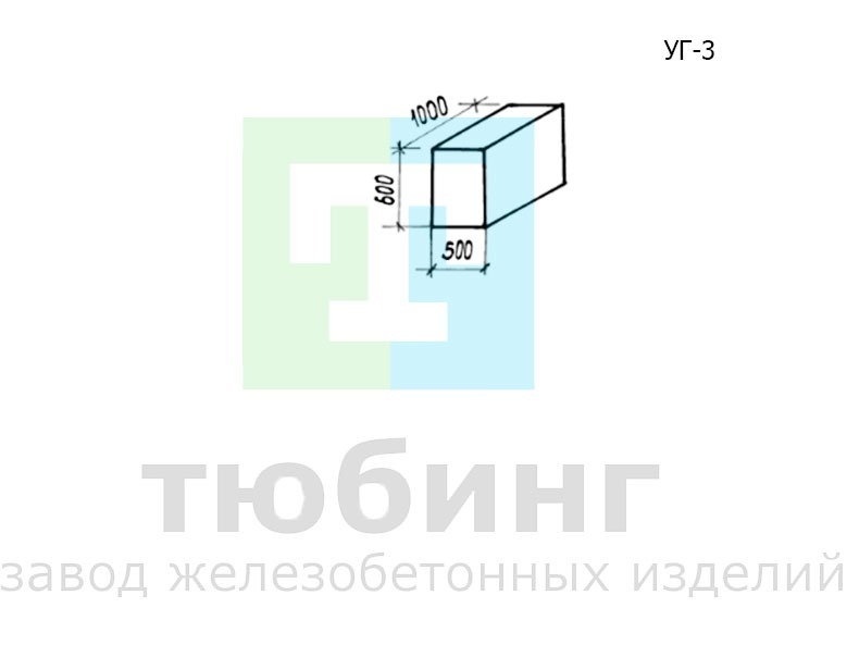 Упор УГ-3 по серии 3.001.1-3 для напорных трубопроводов водопровода и канализации